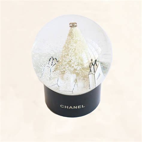 chanel christmas snow globe 2018|Chanel snow globe 2021.